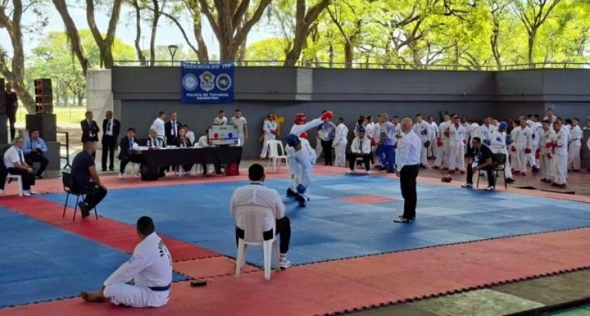 Tucumán se convierte en sede del primer torneo internacional de Taekwondo policial