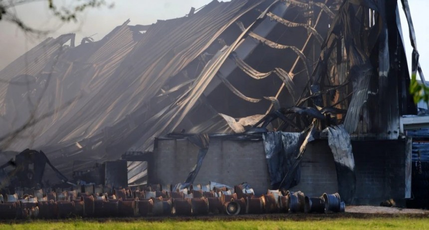 El incendio industrial de Ezeiza espera su veredicto pericial