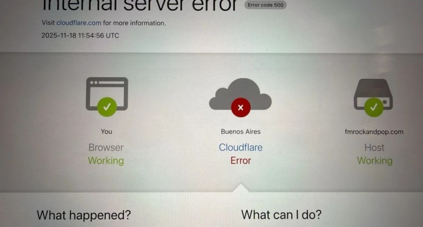 Un colapso global de internet inutiliza redes sociales y portales por una falla en Cloudflare