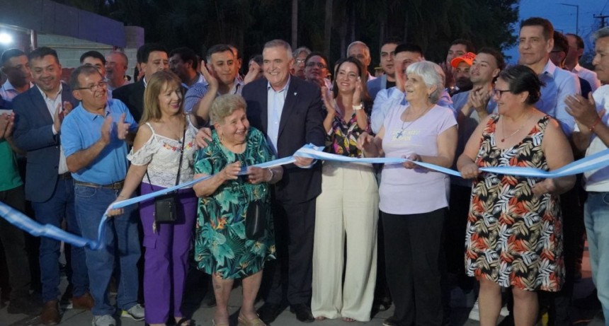 Bella Vista inauguró el Canal Independencia, una obra histórica para prevenir inundaciones