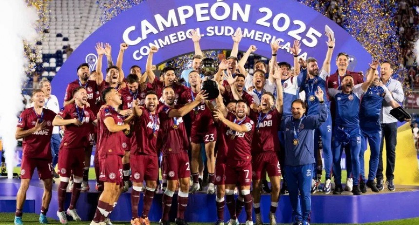 Lanús se corona campeón de la Copa Sudamericana tras 12 años