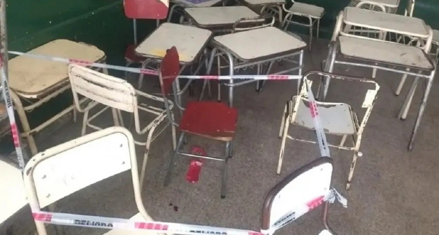 Un estudiante apuñaló a una compañera de 13 años dentro de una escuela de Alderetes