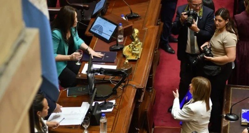 Bullrich marca los límites de la relación con Villarruel en el Senado