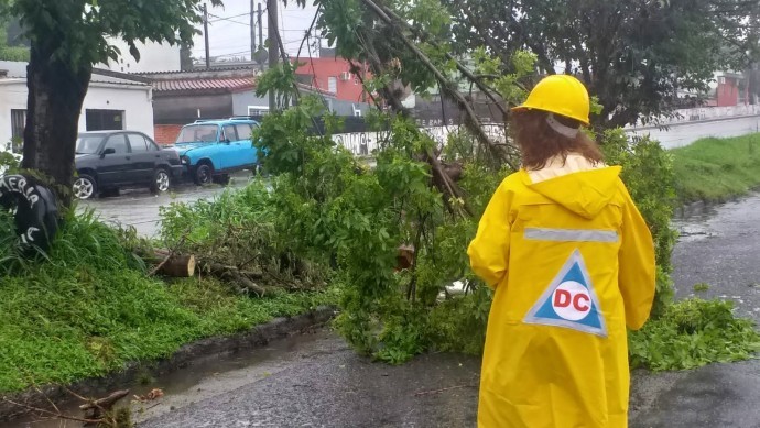 Estas fueron las emergencias atendidas por el Municipio de Capital tras las lluvias de este fin de semana
