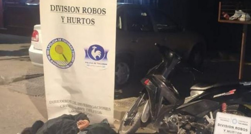 Robó y fue aprehendido infraganti