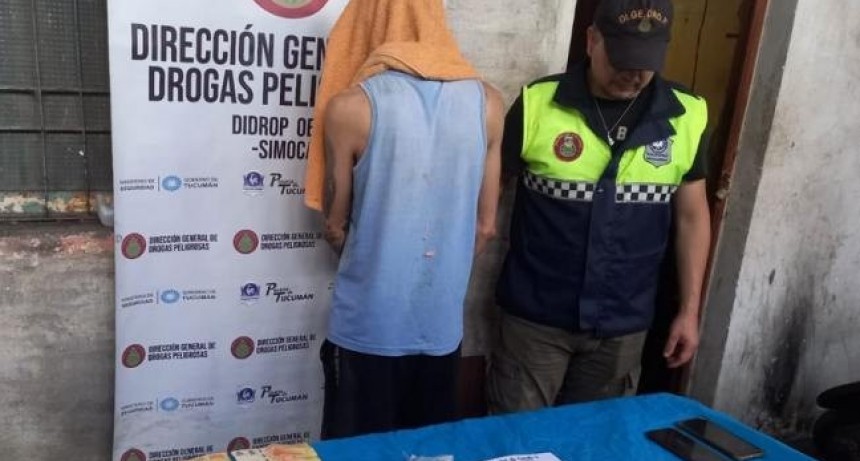 Narcomenudeo: Incautan drogas listas para la venta