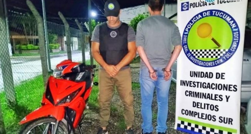Concepci&oacute;n: recuperan una moto que hab&iacute;a sido robada