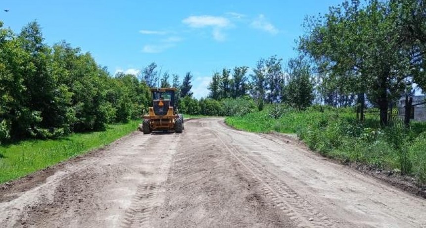 Contin&uacute;an los trabajos para mejorar las rutas y caminos