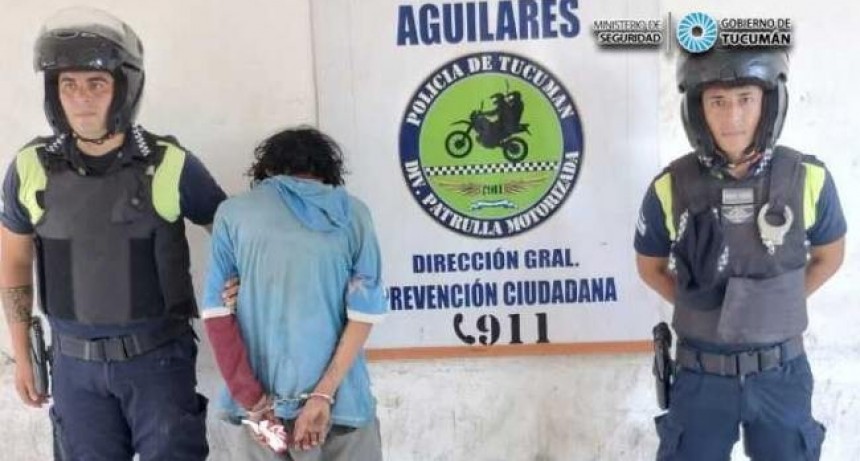 Atrapan a un hombre que intentaba robar un aire acondicionado