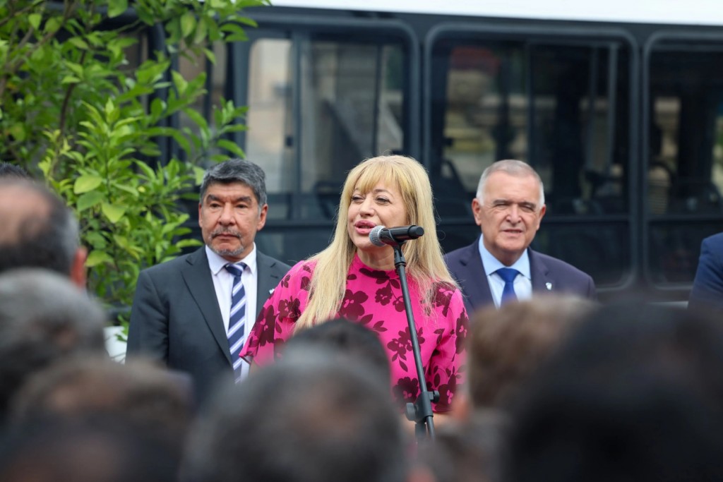 La intendenta Chahla destacó el trabajo entre Provincia y Municipio para mejorar el transporte público