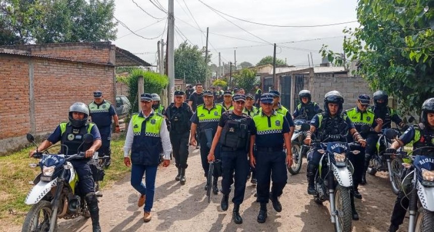 La Unidad Regional Norte implementó un nuevo operativo de seguridad