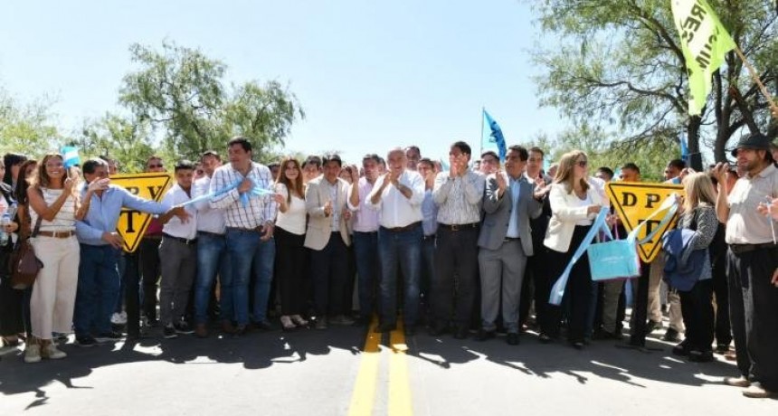 Inauguran la repavimentación de la Ruta Provincial N° 307 en los Valles Calchaquíes