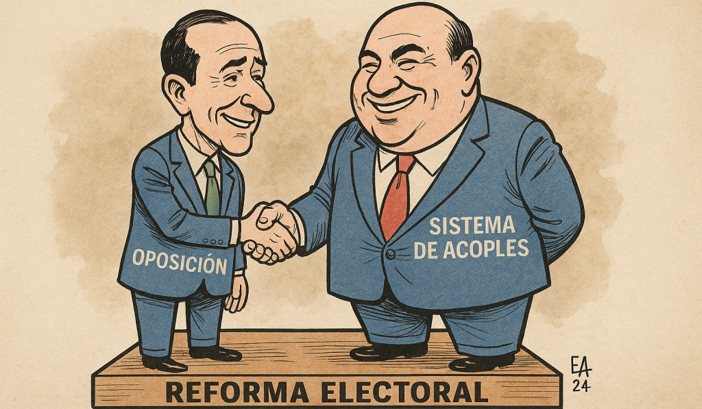 La reforma que no reforma y la oposición que es parte del decorado