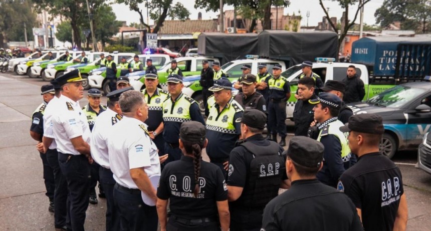 Refuerzan la seguridad en Banda del Río Salí, Alderetes y Lastenia con un operativo preventivo conjunto